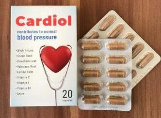 Cardiol – geriausia priemonė nuo hipertenzijos